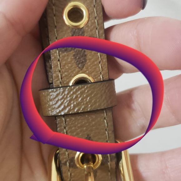 SOLD!!!LV pochettere metis reverse STRAP - Picture 6 of 8